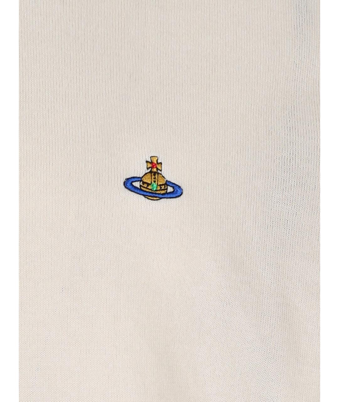 VIVIENNE WESTWOOD Бежевый хлопковый джемпер / свитер, фото 3