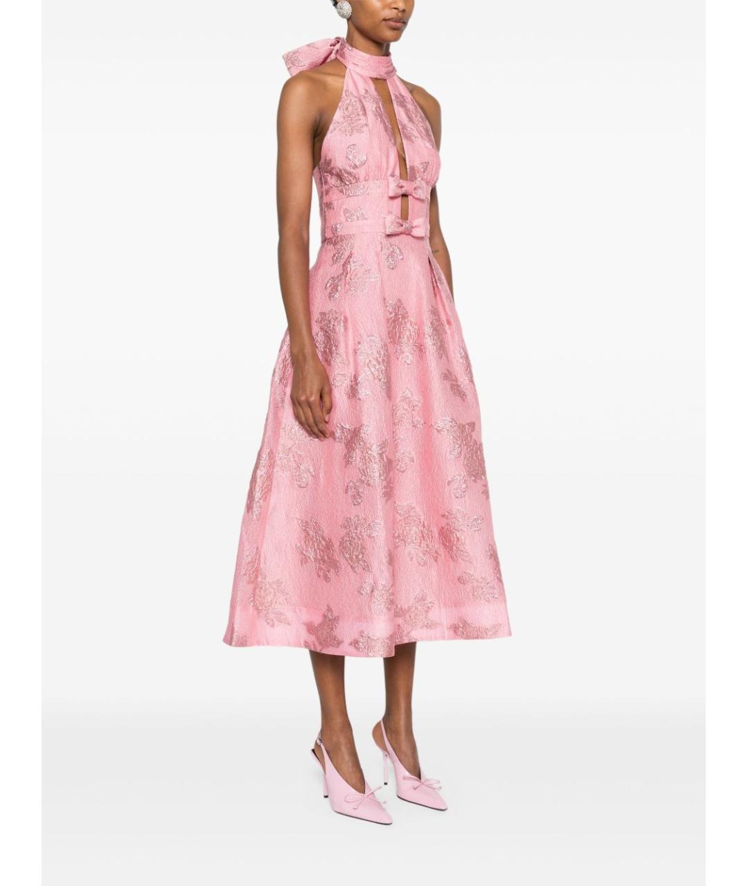 REBECCA VALLANCE Розовое вечернее платье, фото 5