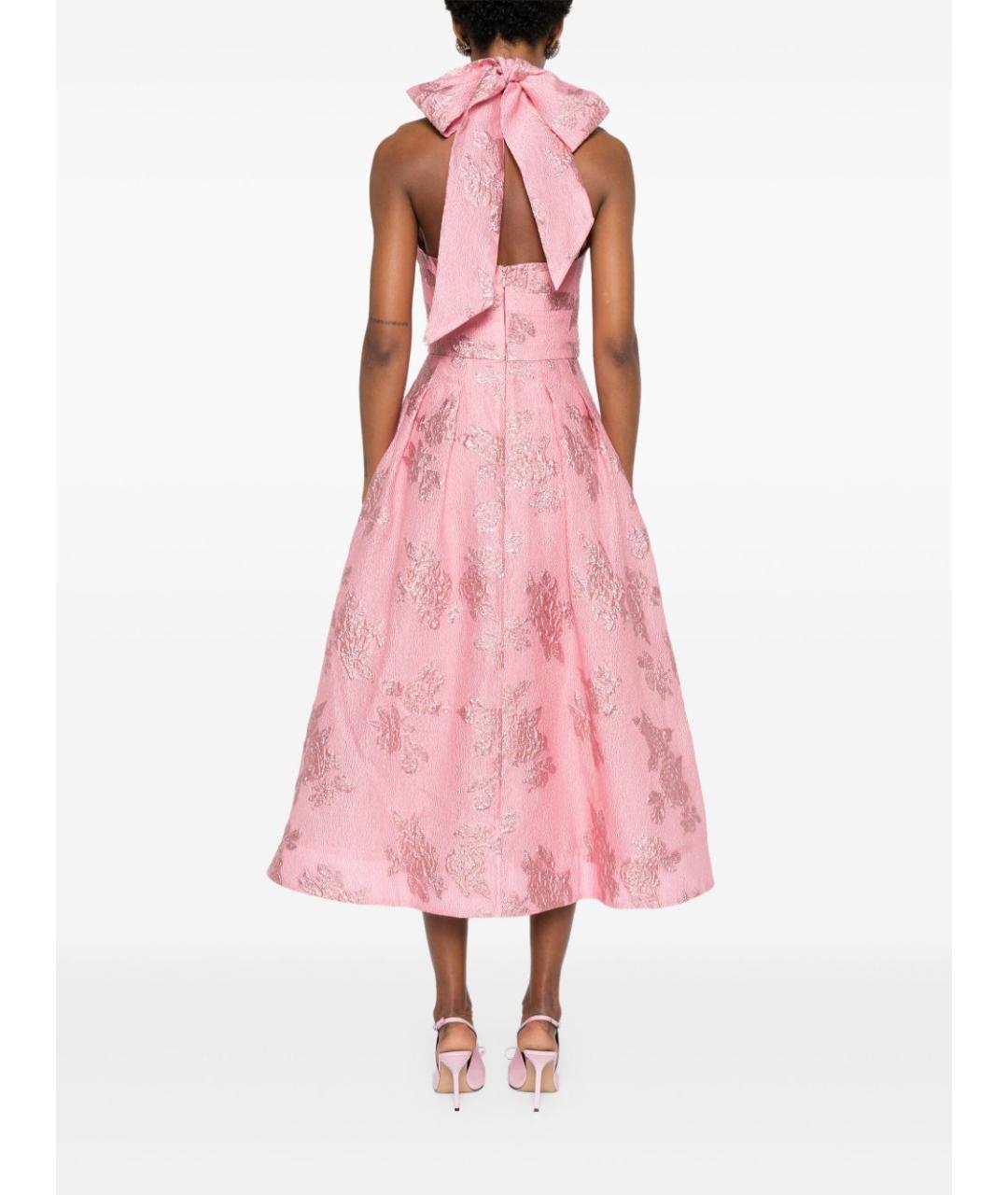 REBECCA VALLANCE Розовое вечернее платье, фото 4