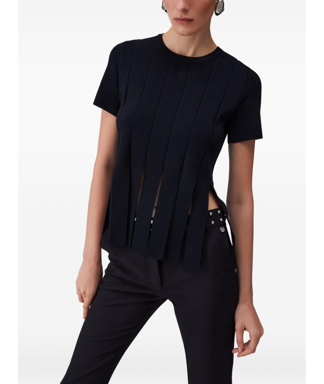 LIU JO Черная футболка, фото 2