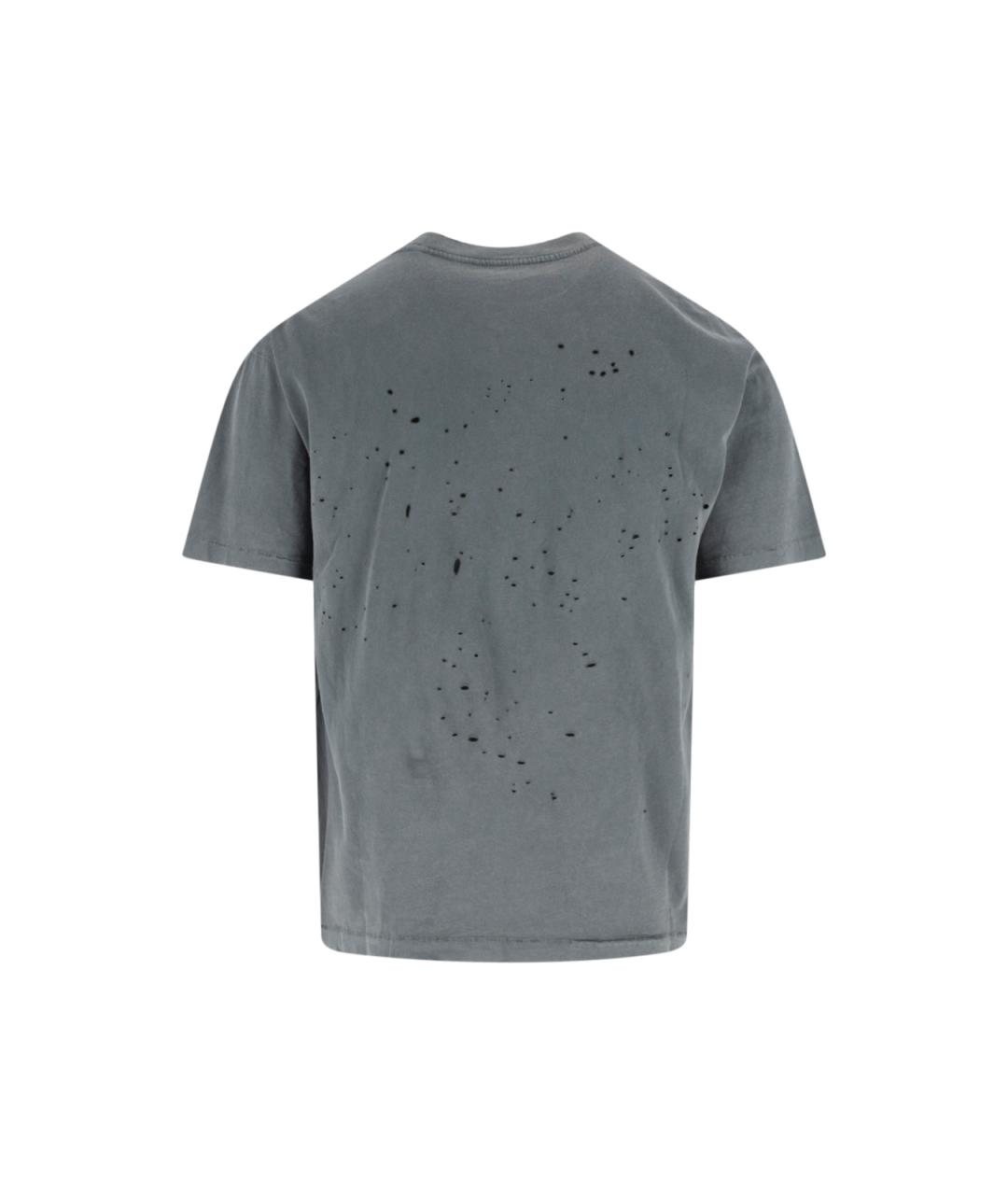 SATISFY Серая хлопковая футболка, фото 2