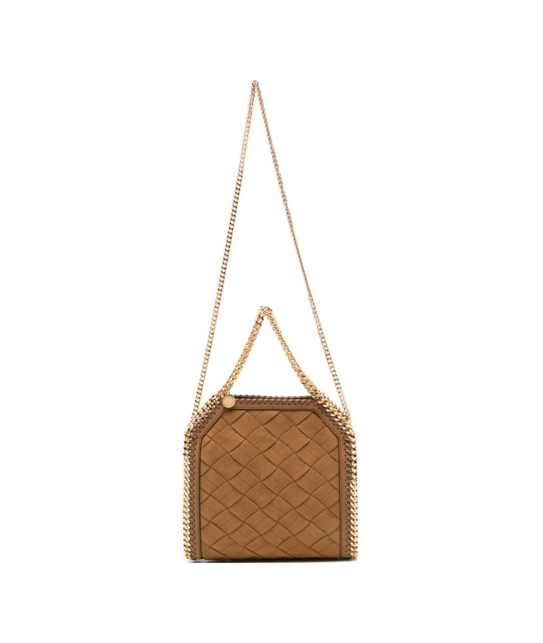 STELLA MCCARTNEY Коричневая сумка через плечо из искусственной кожи, фото 1