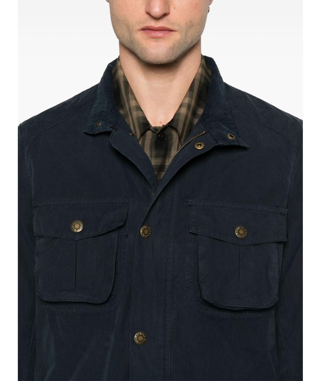 BARBOUR Синяя куртка, фото 5