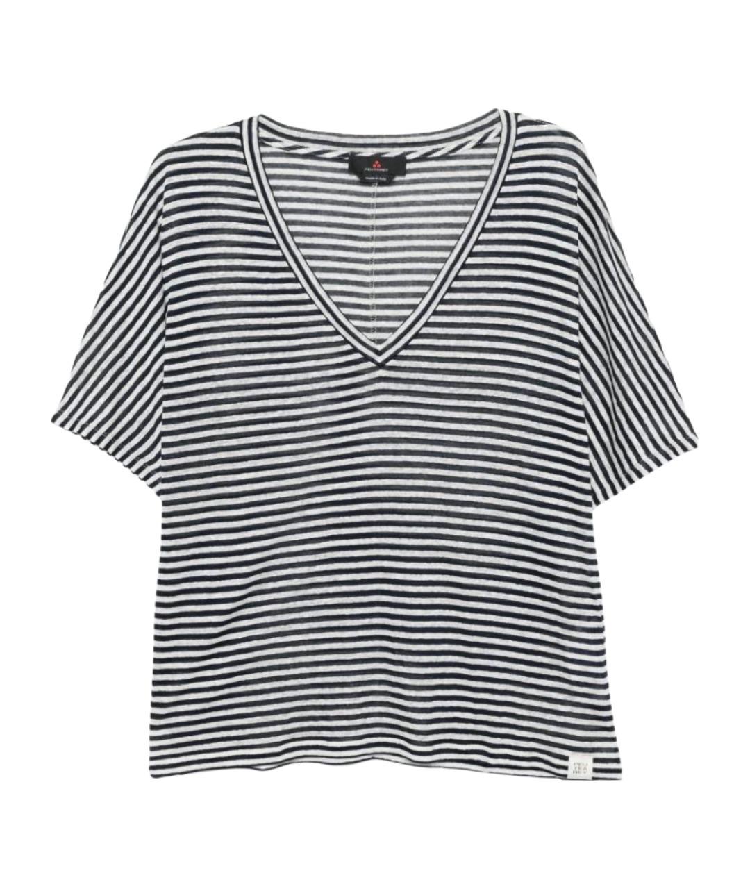 PEUTEREY Мульти льняная футболка, фото 1