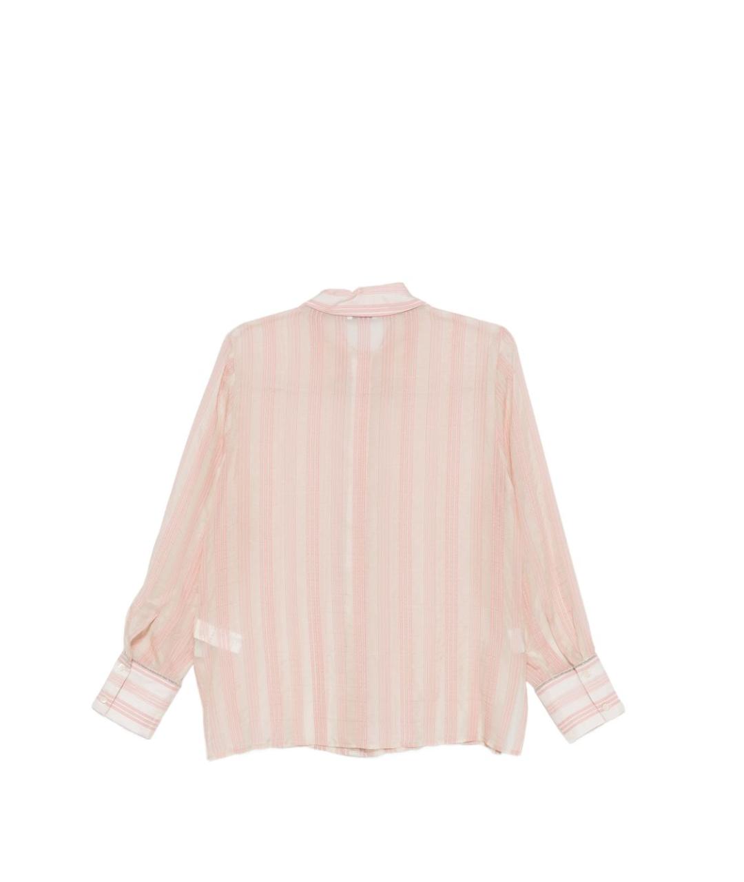 PESERICO Розовая блузы, фото 3