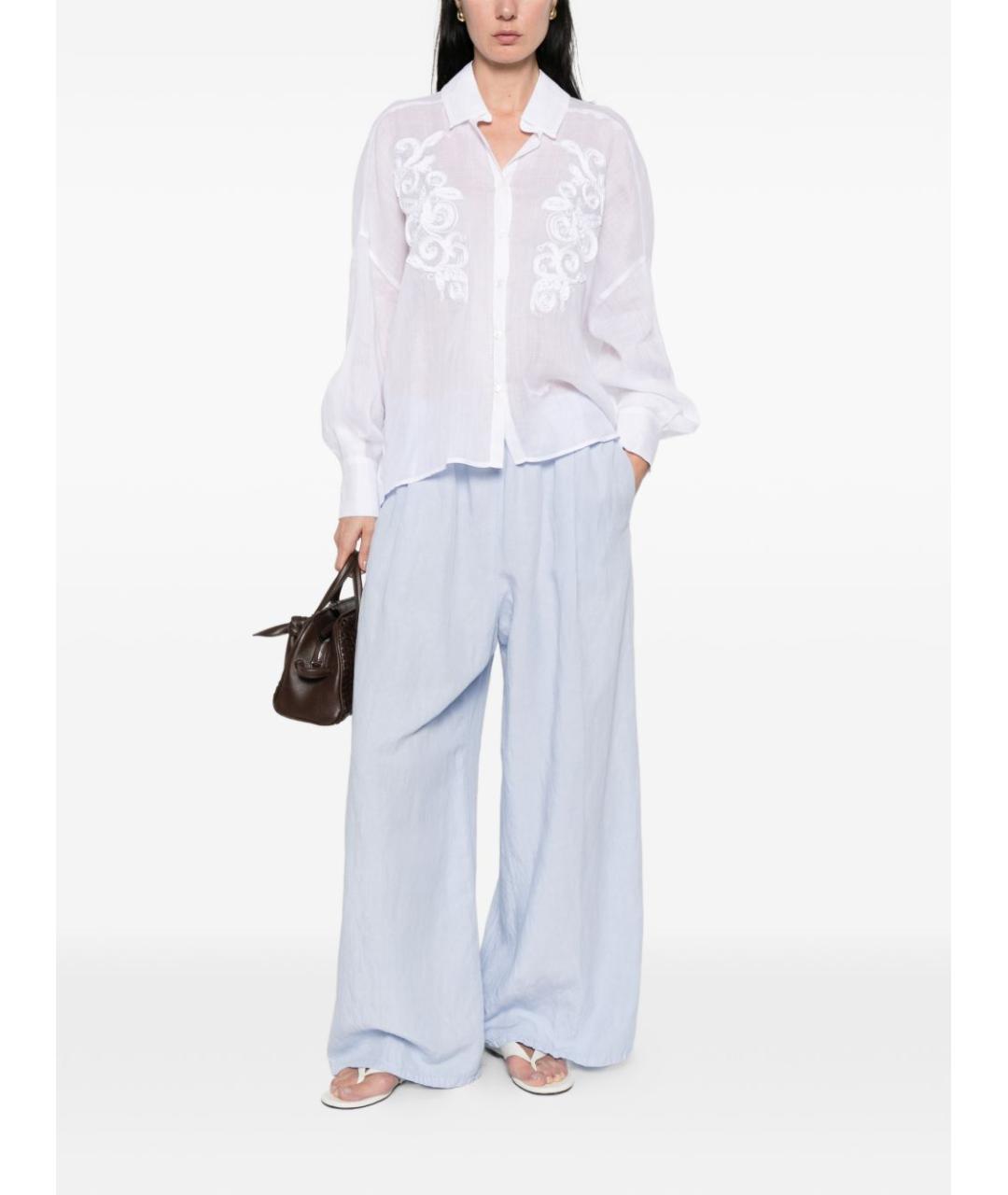 ERMANNO FIRENZE Белая рубашка, фото 4