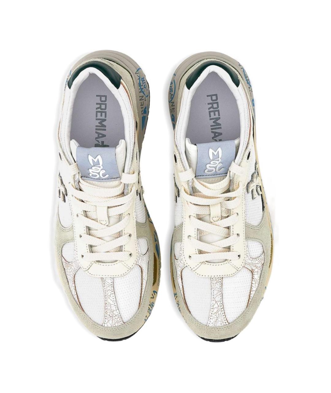 PREMIATA Мульти текстильные низкие кроссовки / кеды, фото 4