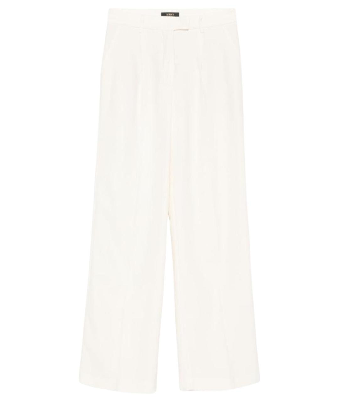 SEVENTY Бежевые хлопковые прямые брюки, фото 1