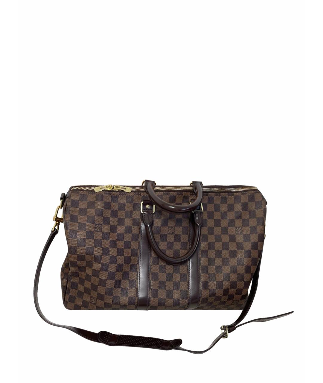 LOUIS VUITTON Коричневая дорожная/спортивная сумка, фото 1