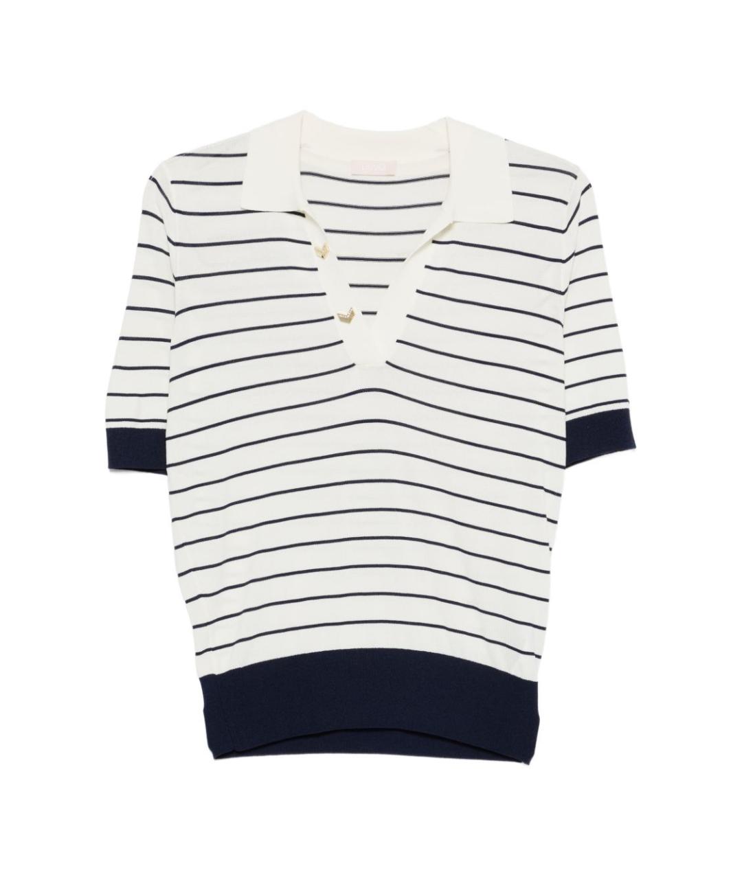 LIU JO Белая футболка, фото 1