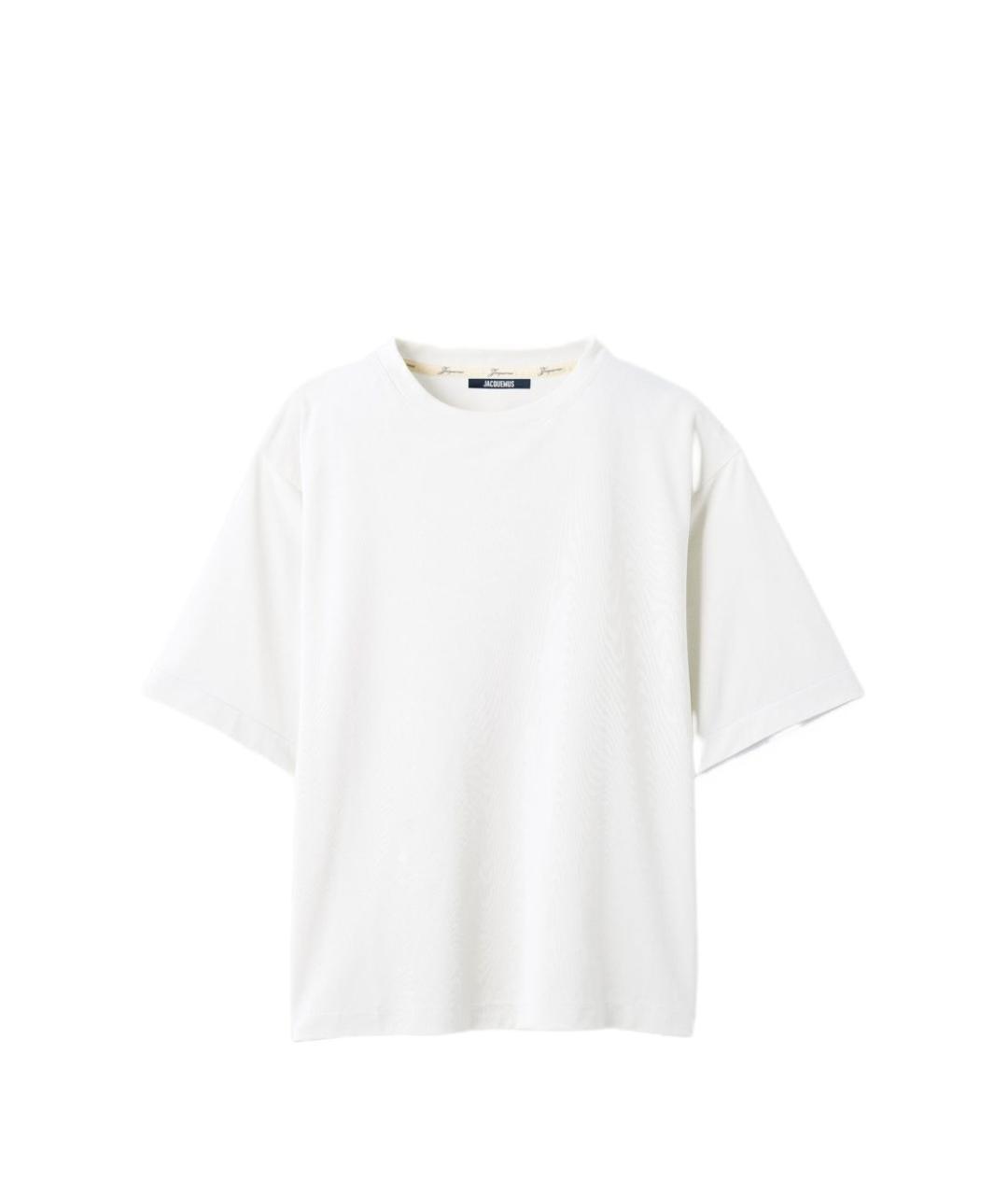 JACQUEMUS Белая футболка, фото 1