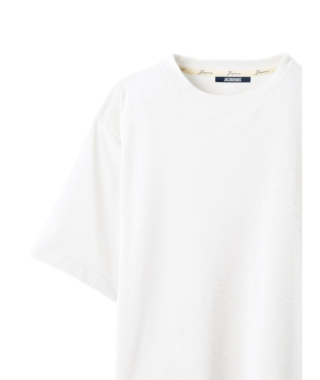 JACQUEMUS Белая футболка, фото 2