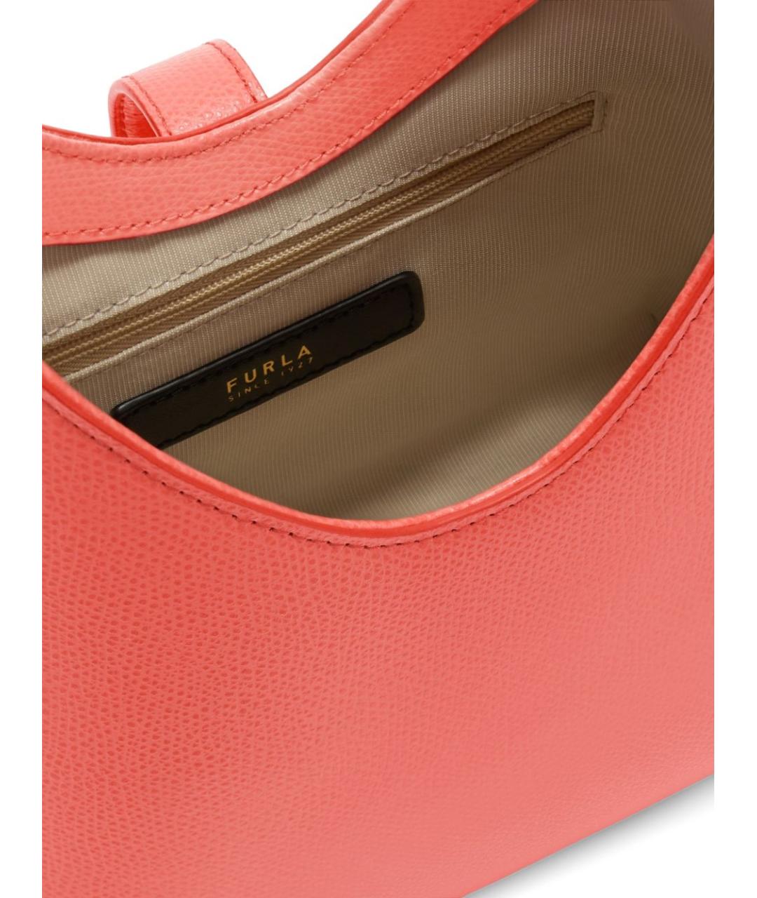 FURLA Кожаная сумка с короткими ручками, фото 6