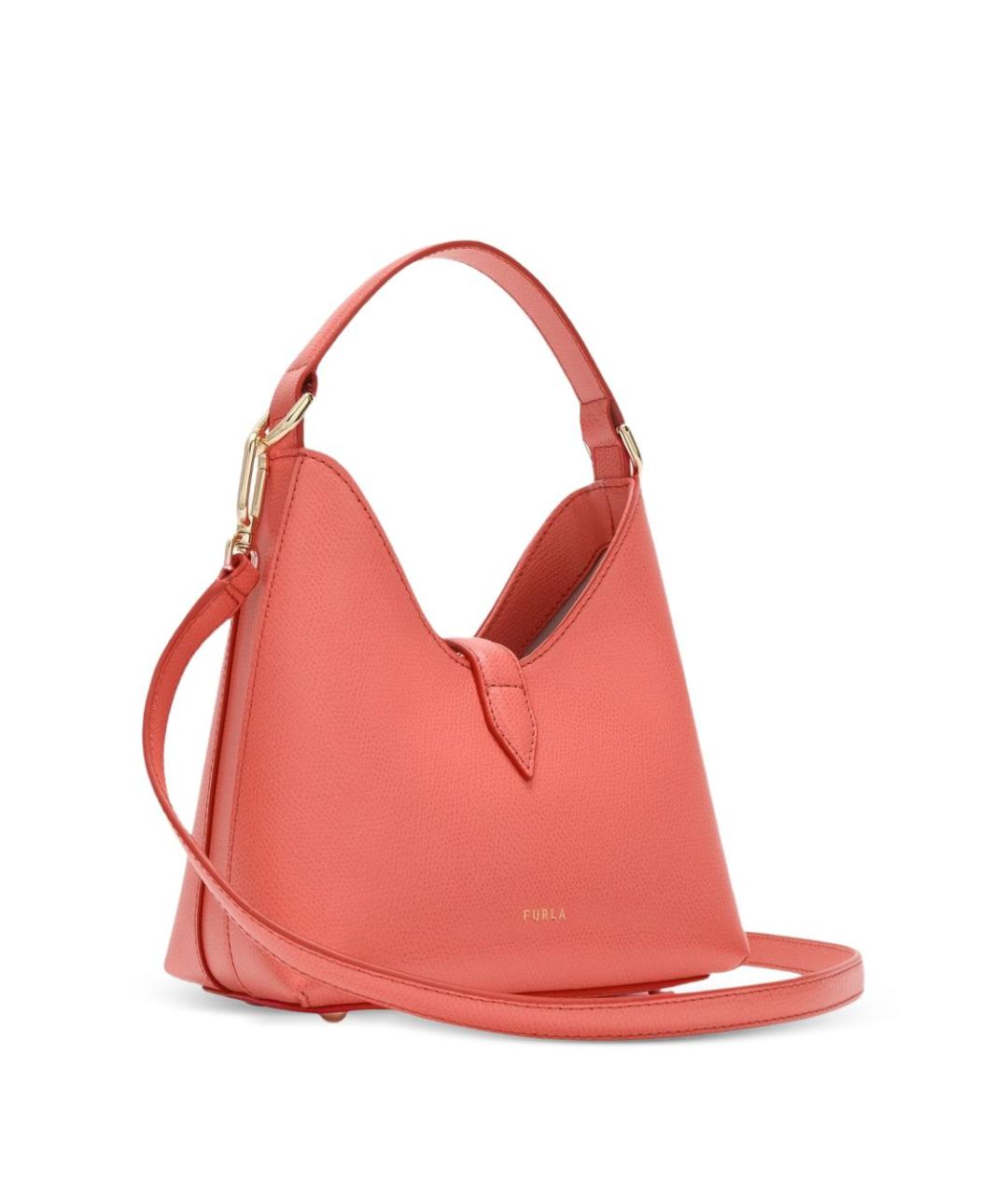 FURLA Кожаная сумка с короткими ручками, фото 5