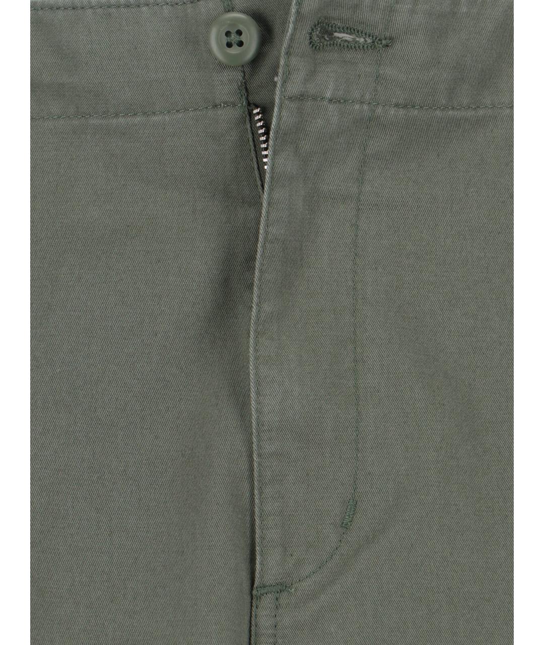 CARHARTT WIP Зеленые хлопковые шорты, фото 5