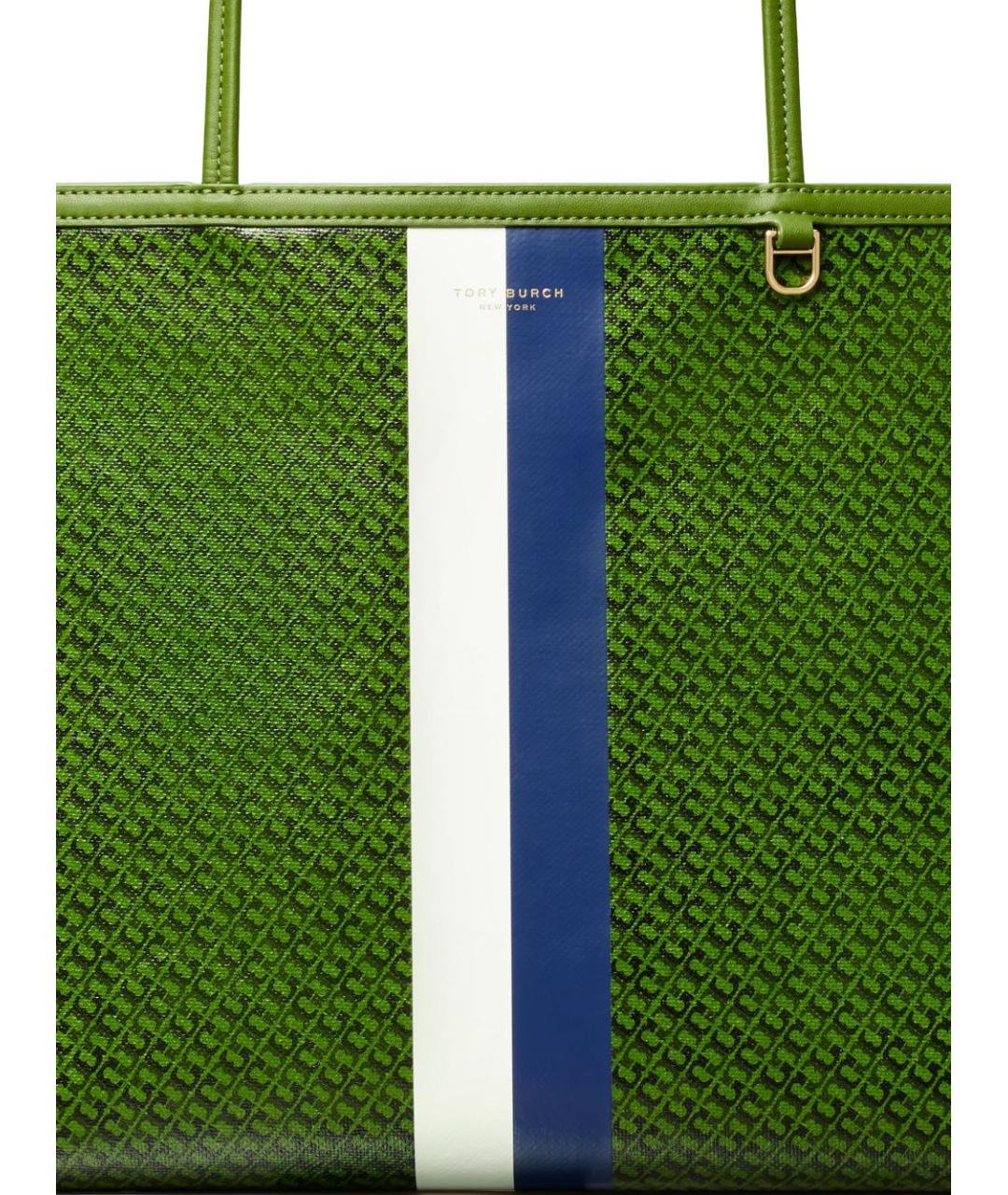 TORY BURCH Зеленая сумка тоут, фото 3