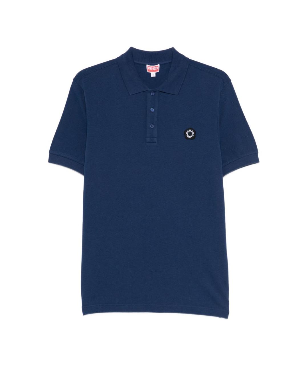KENZO Хлопковое поло с коротким рукавом, фото 1
