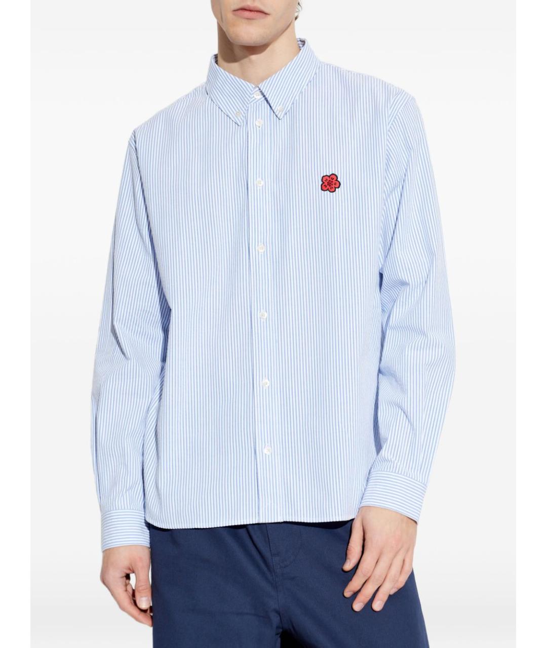 KENZO Хлопковая кэжуал рубашка, фото 2