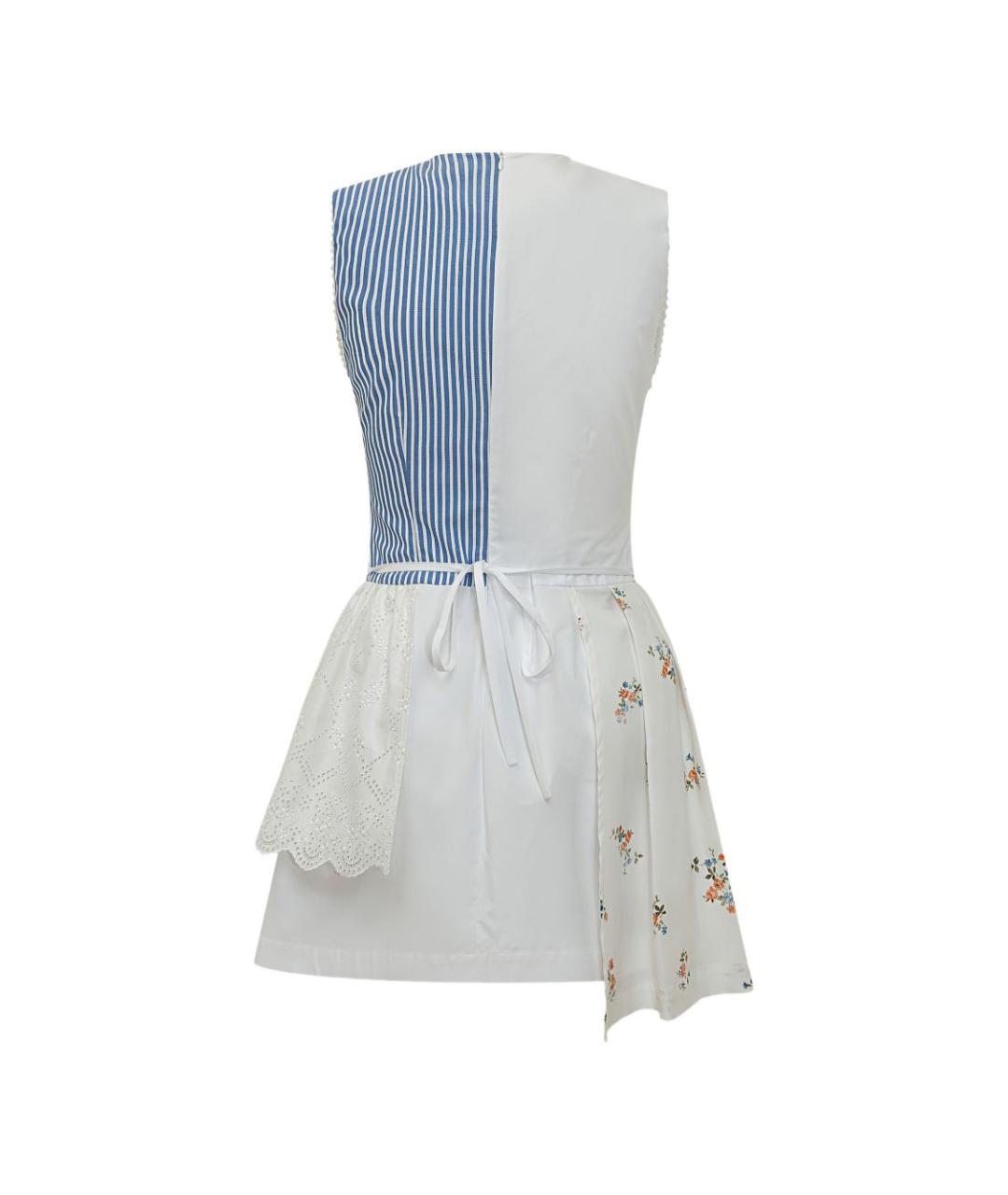 MSGM Мульти хлопковое повседневное платье, фото 4