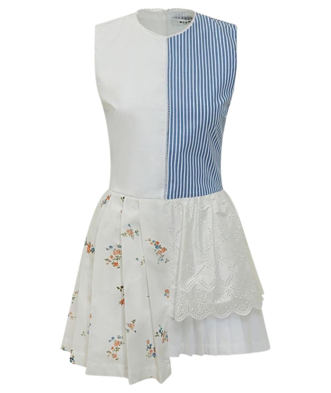 MSGM Мульти хлопковое повседневное платье, фото 1