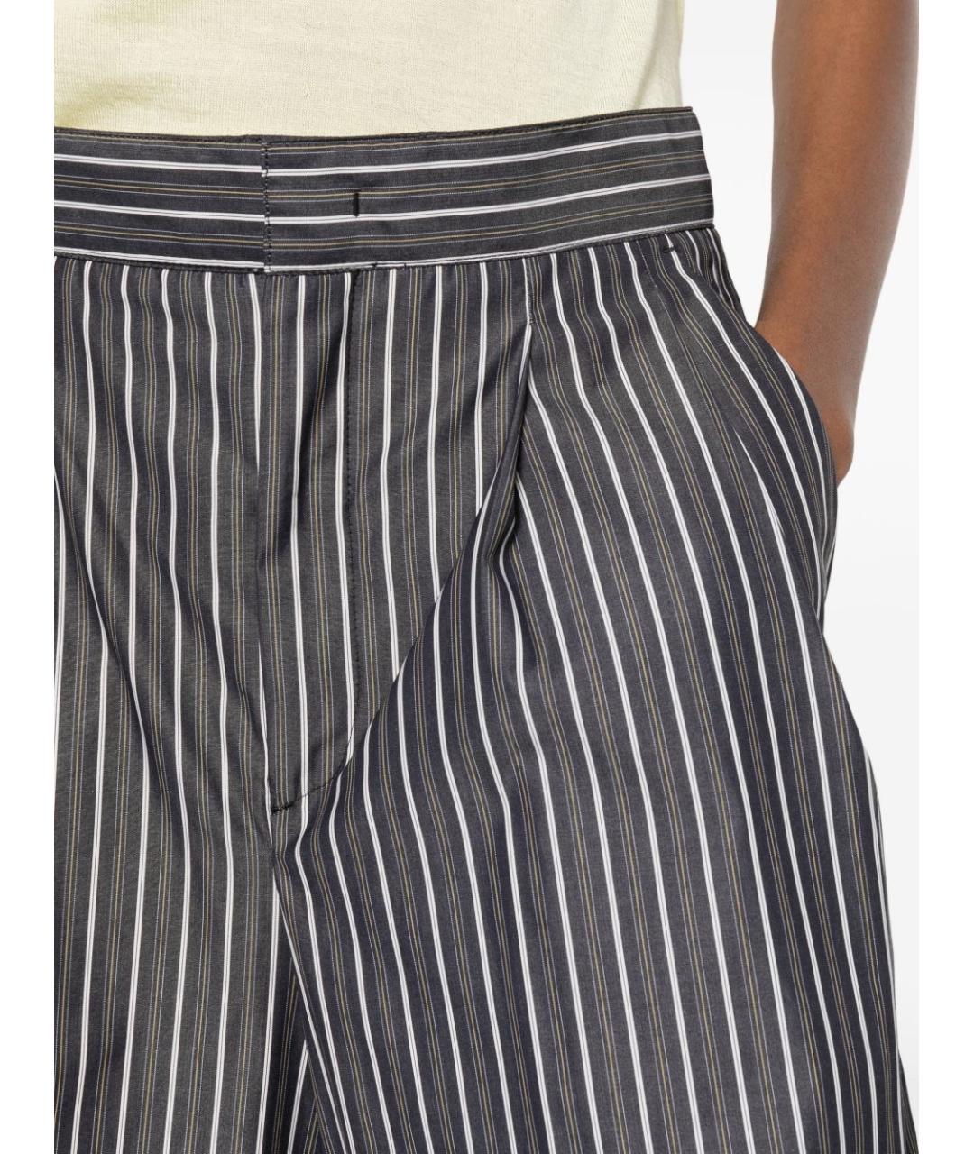 SOEUR Черные хлопковые бриджи, фото 5