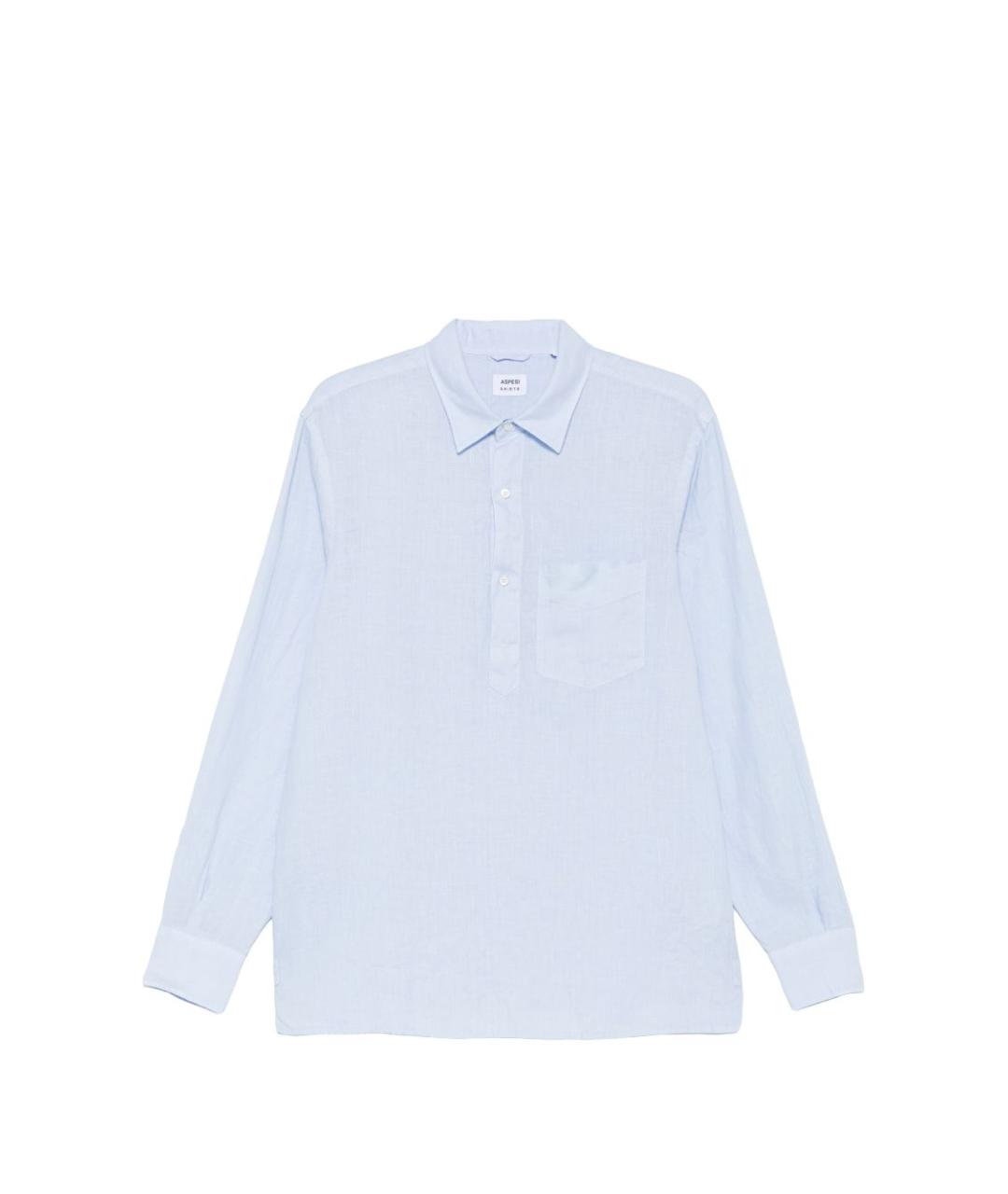 ASPESI Синяя кэжуал рубашка, фото 1