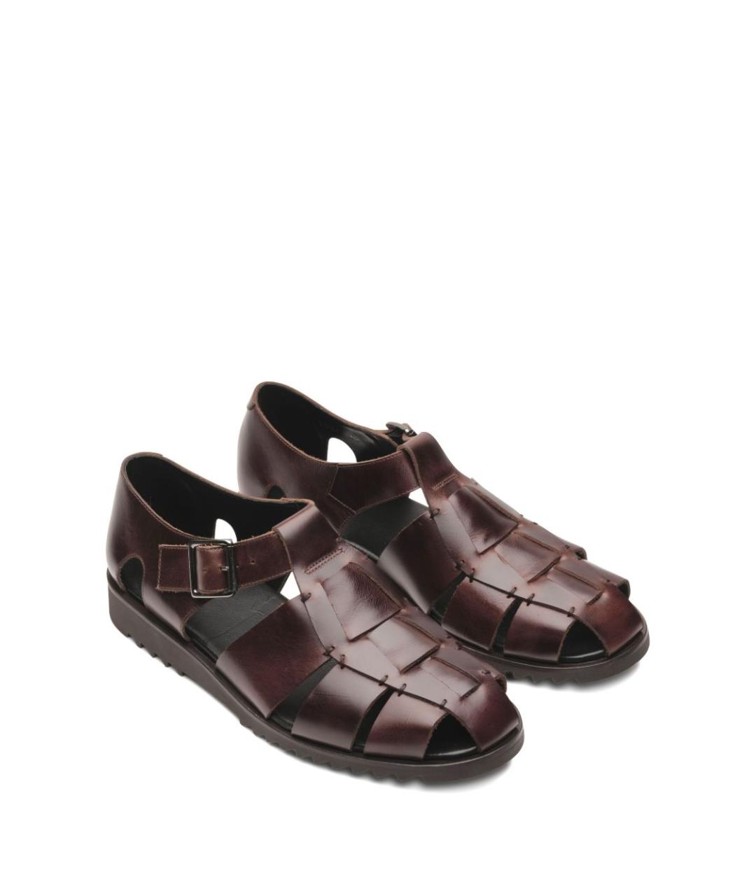 PARABOOT Кожаные сандалии, фото 5