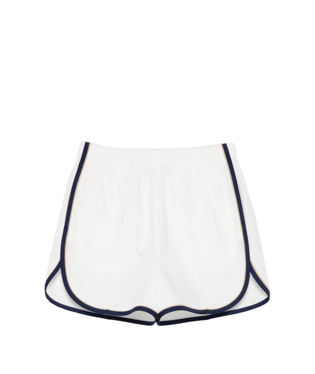 PRADA Белые полиэстеровые шорты, фото 1