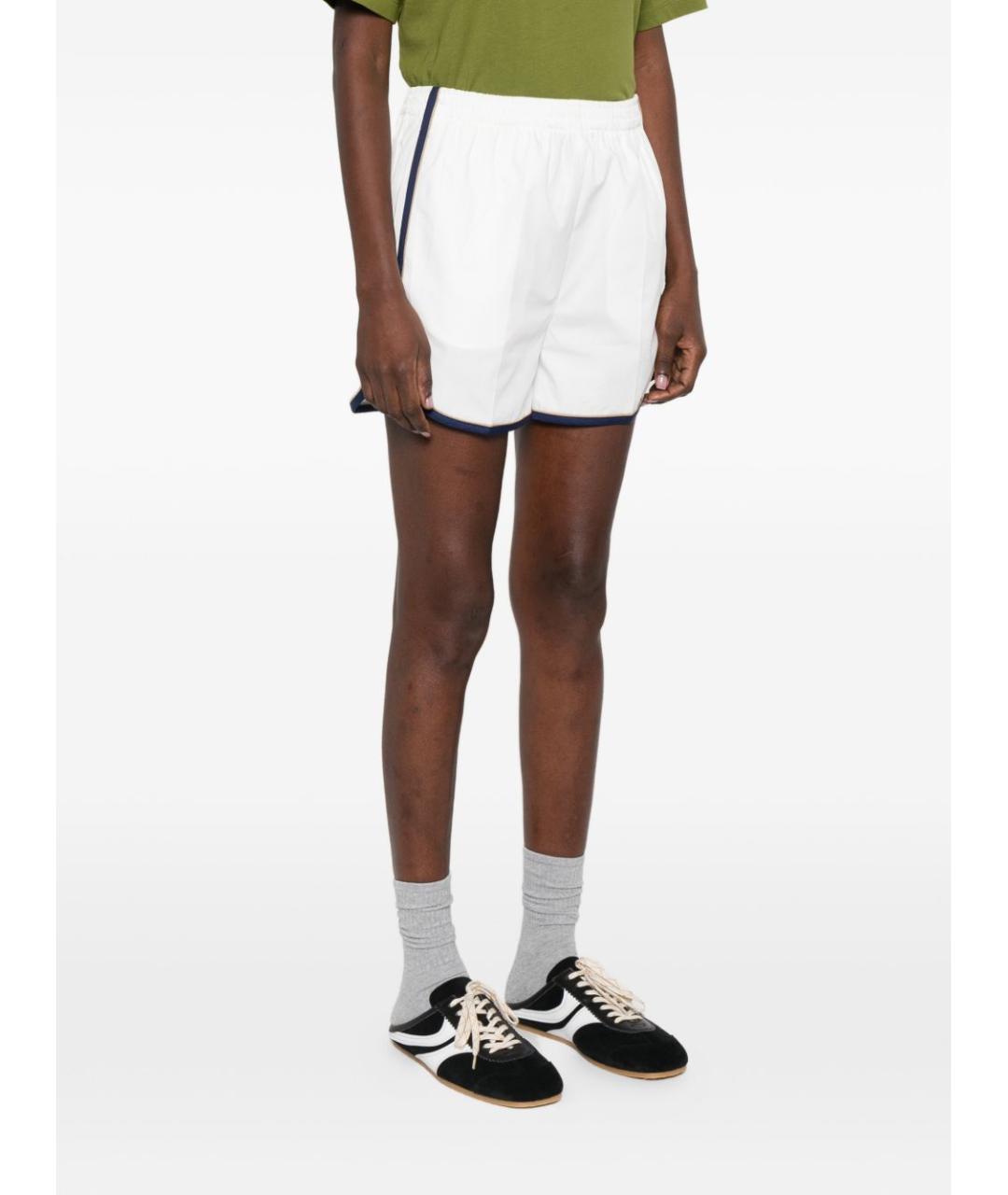 PRADA Белые полиэстеровые шорты, фото 2