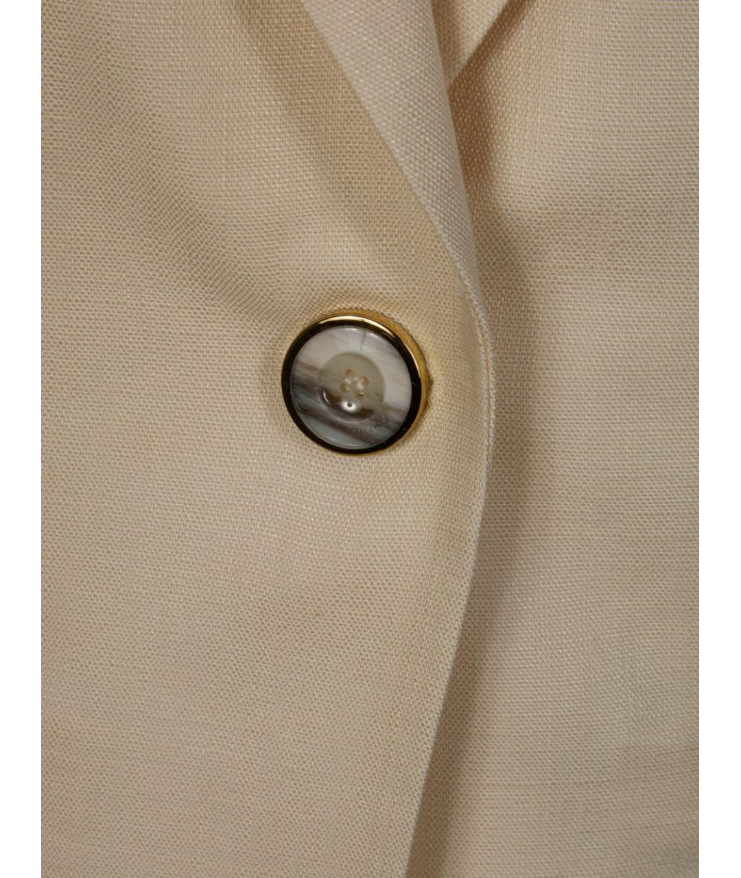 PINKO Бежевый вискозный жилет, фото 2