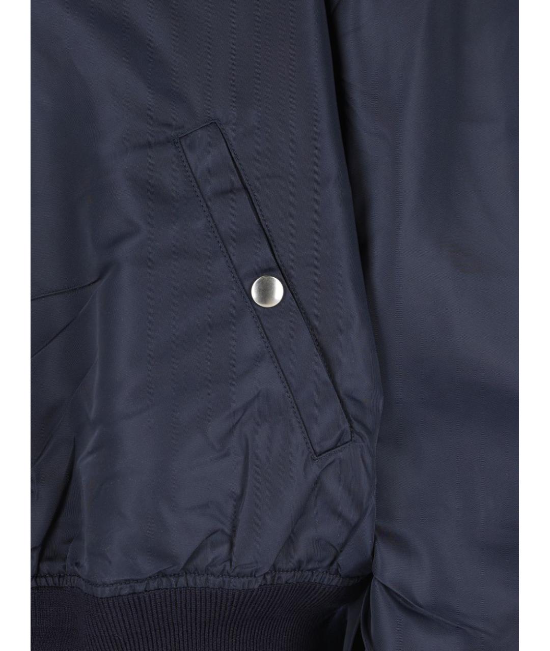 PRADA Синяя полиамидовая куртка, фото 3