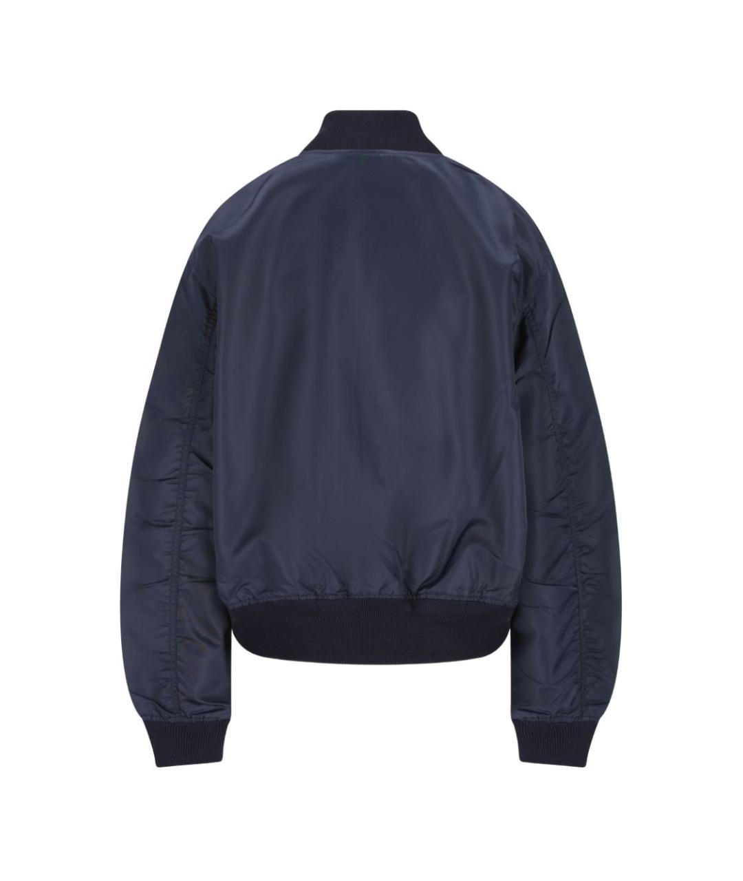 PRADA Синяя полиамидовая куртка, фото 2