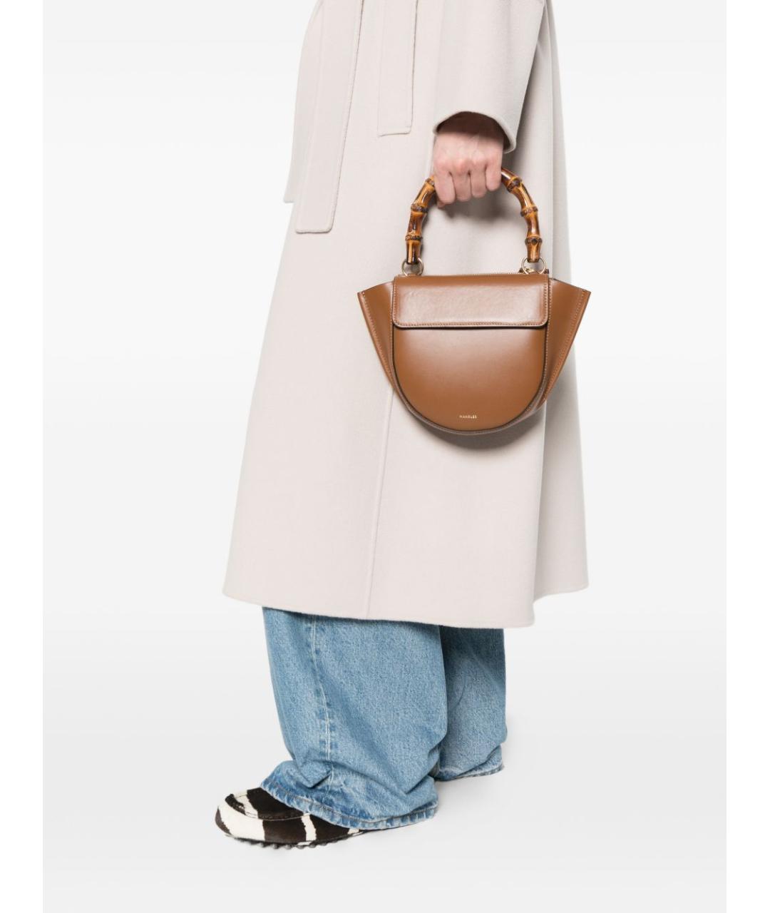 WANDLER Коричневая сумка тоут, фото 5