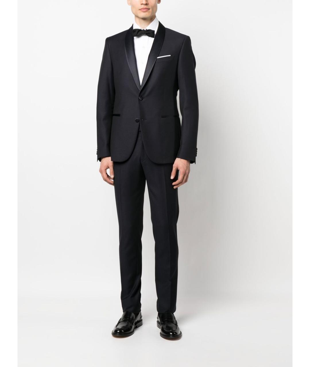 CORNELIANI Темно-синий классический костюм, фото 2