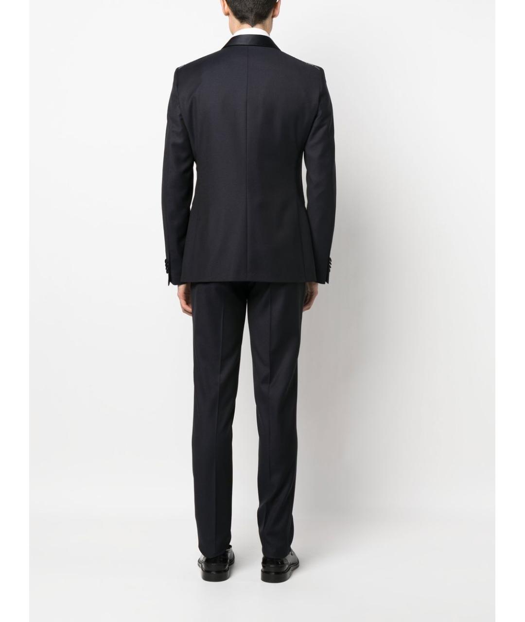 CORNELIANI Темно-синий классический костюм, фото 6