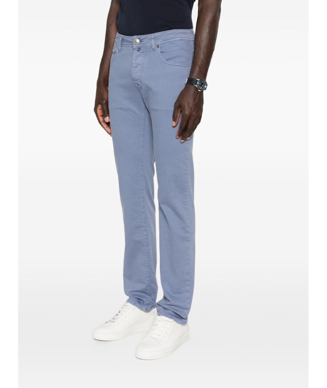 JACOB COHEN Хлопковые прямые джинсы, фото 5