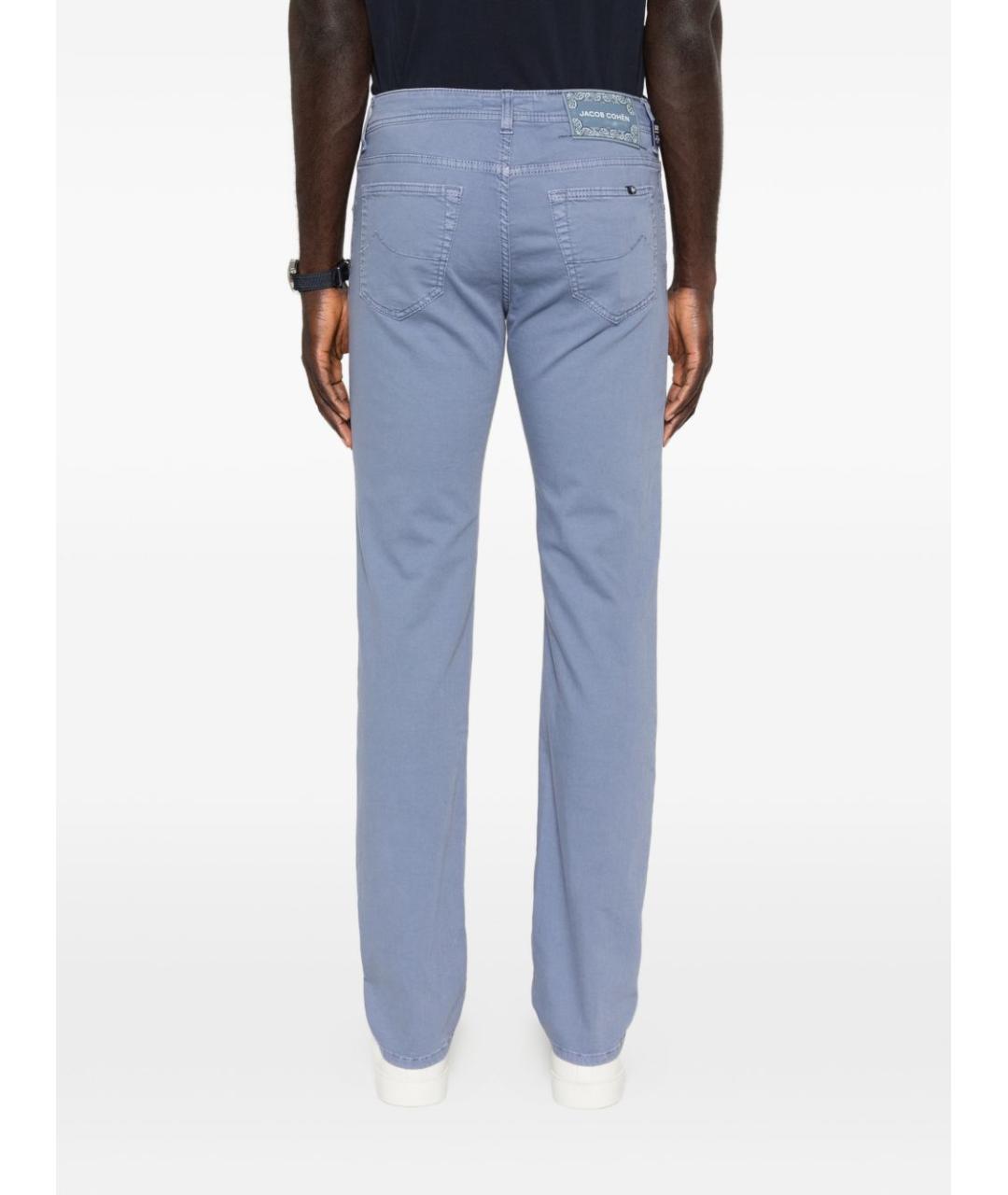 JACOB COHEN Хлопковые прямые джинсы, фото 4