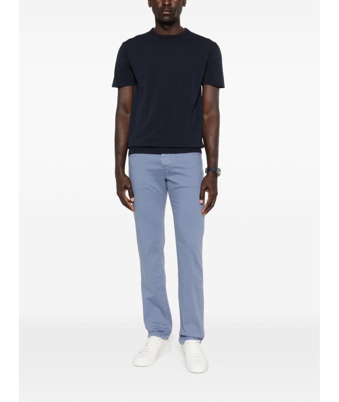 JACOB COHEN Хлопковые прямые джинсы, фото 3