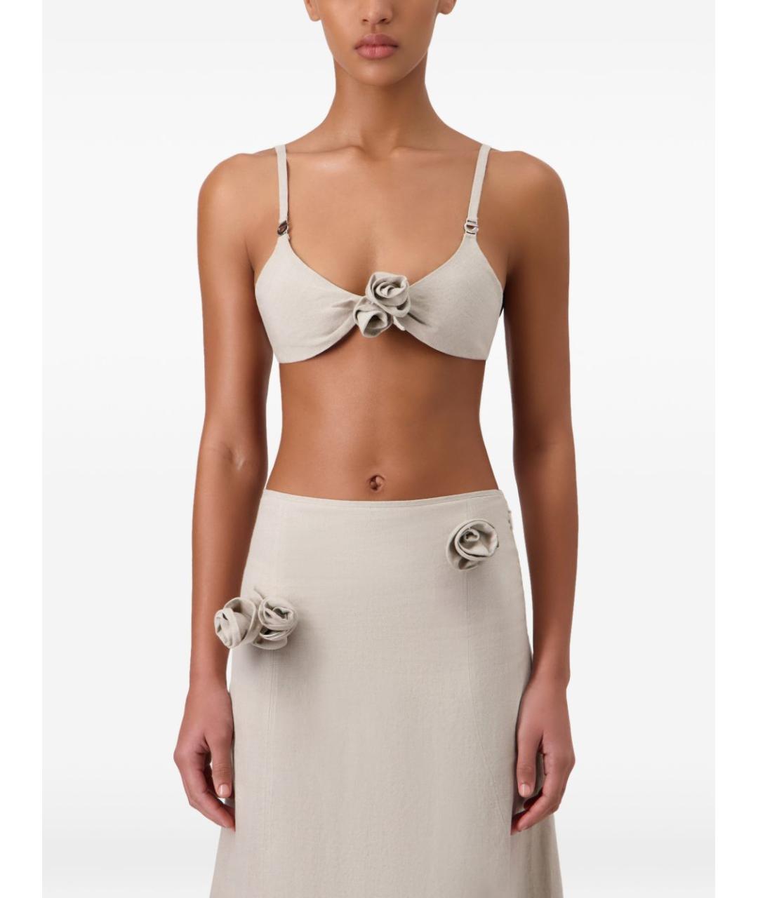 COPERNI Бежевая юбка миди, фото 2