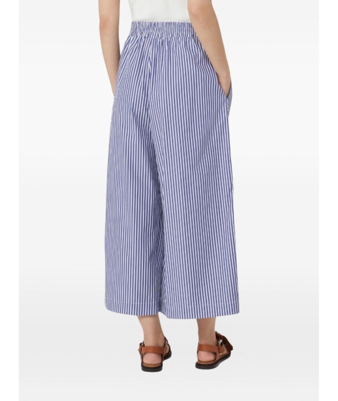 WEEKEND MAX MARA Хлопковые прямые брюки, фото 3