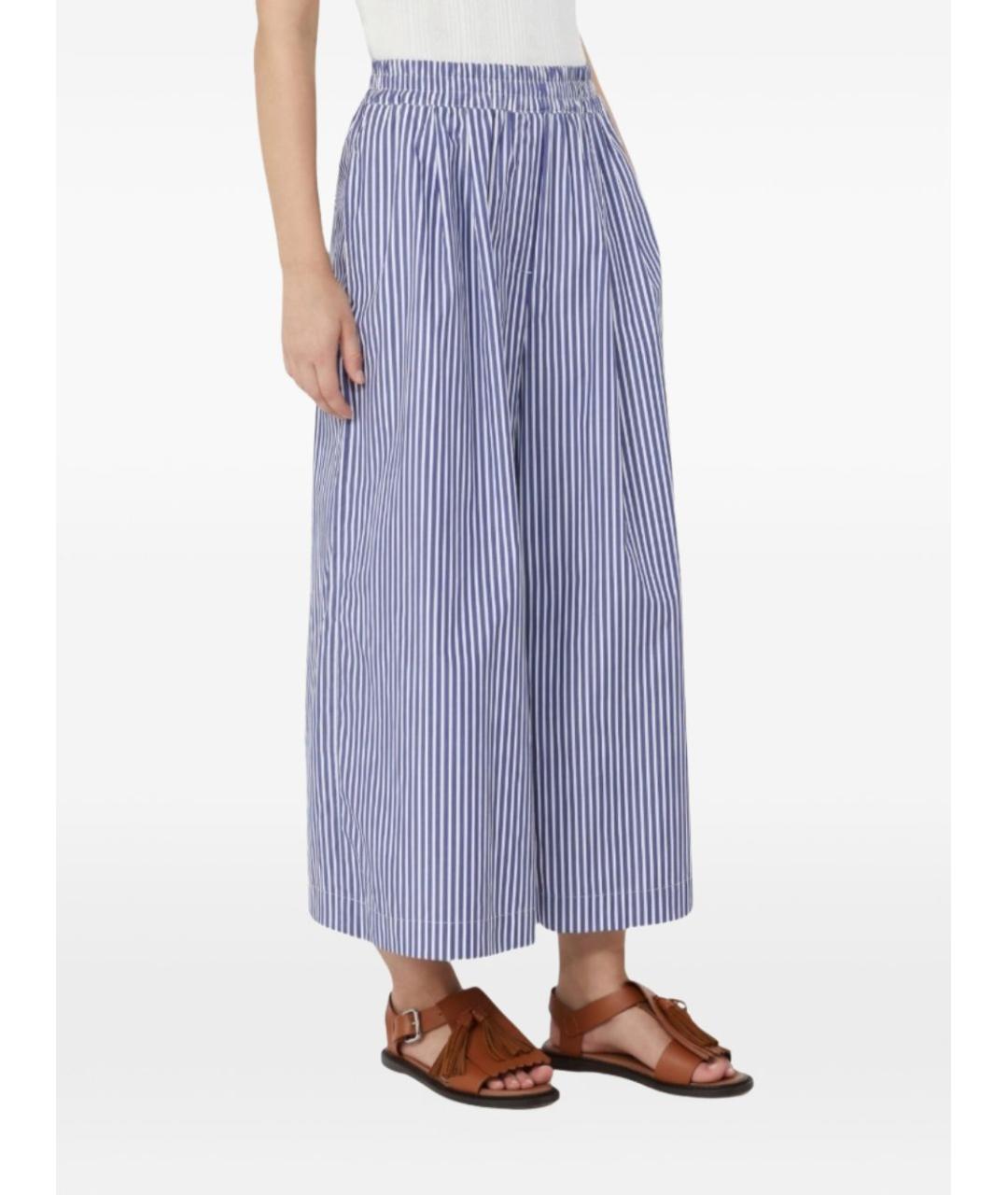 WEEKEND MAX MARA Хлопковые прямые брюки, фото 2