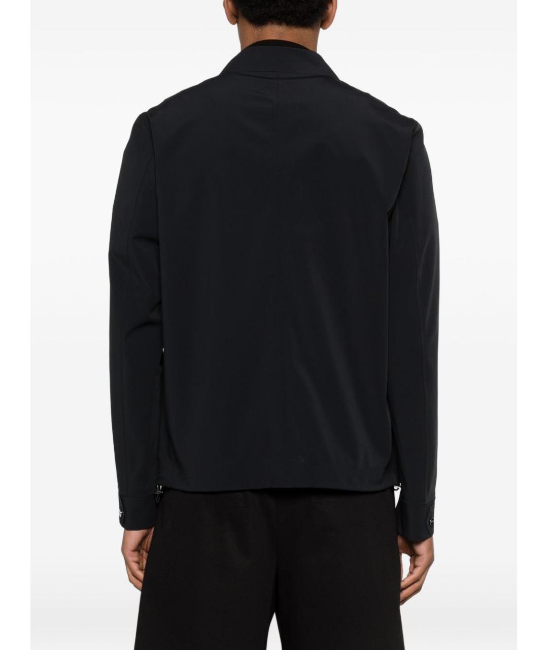 HERNO Черная кэжуал рубашка, фото 3