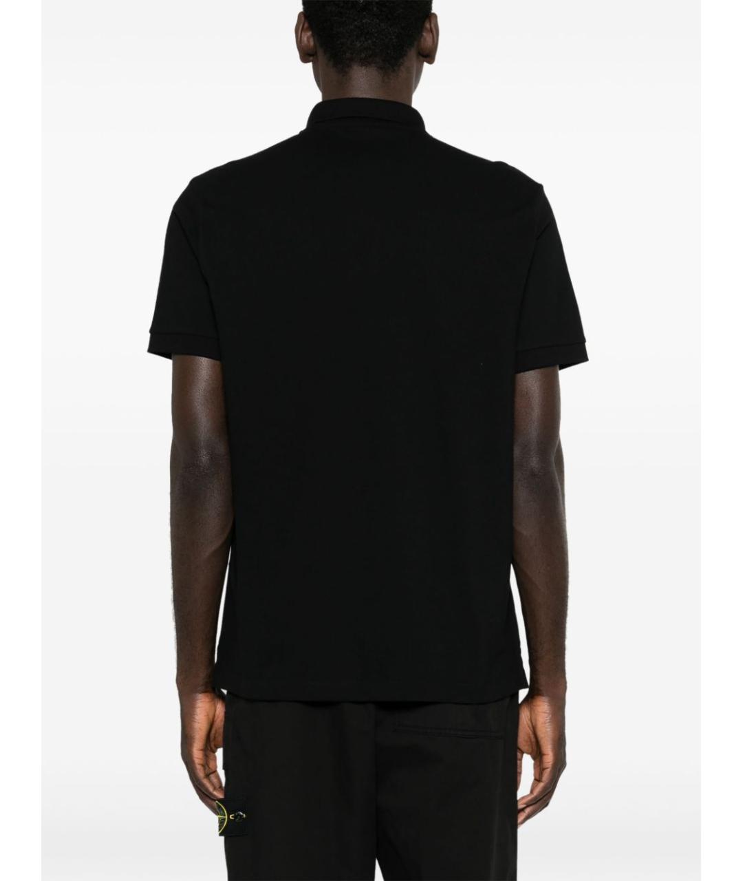 STONE ISLAND Хлопковое поло с коротким рукавом, фото 2