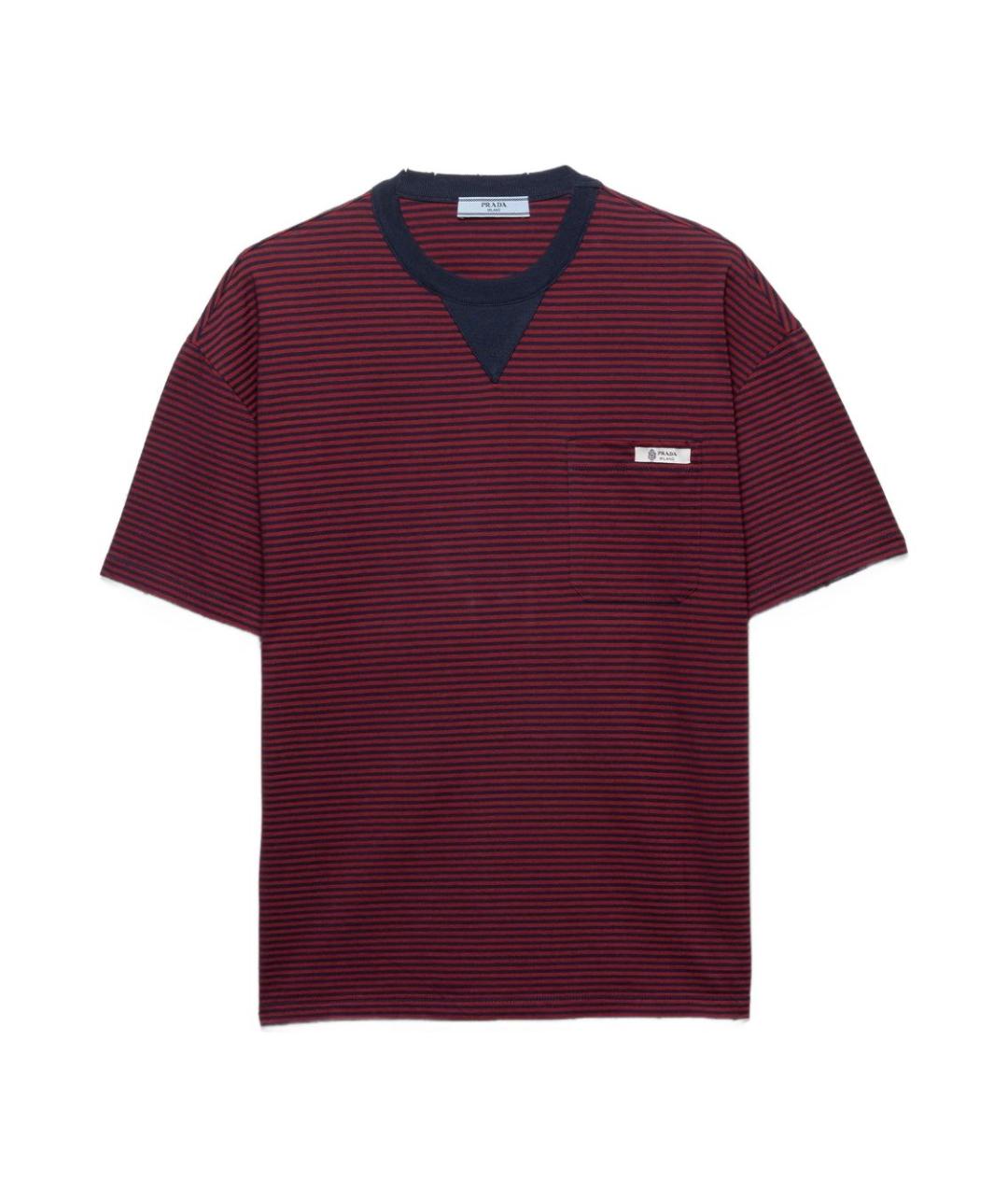 PRADA Хлопковая футболка, фото 5