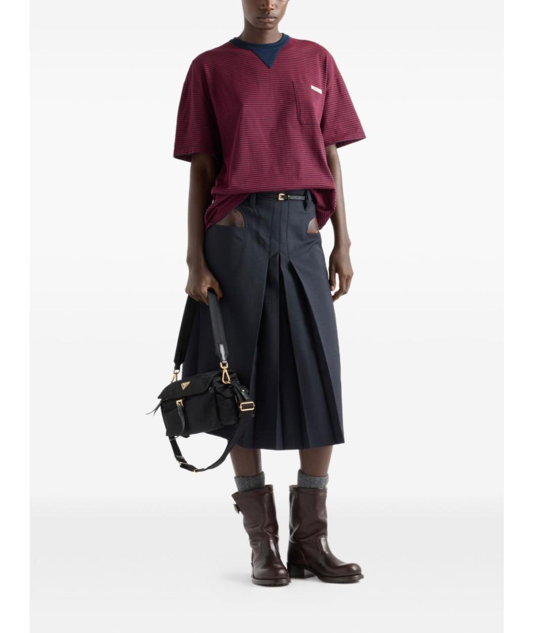 PRADA Хлопковая футболка, фото 4