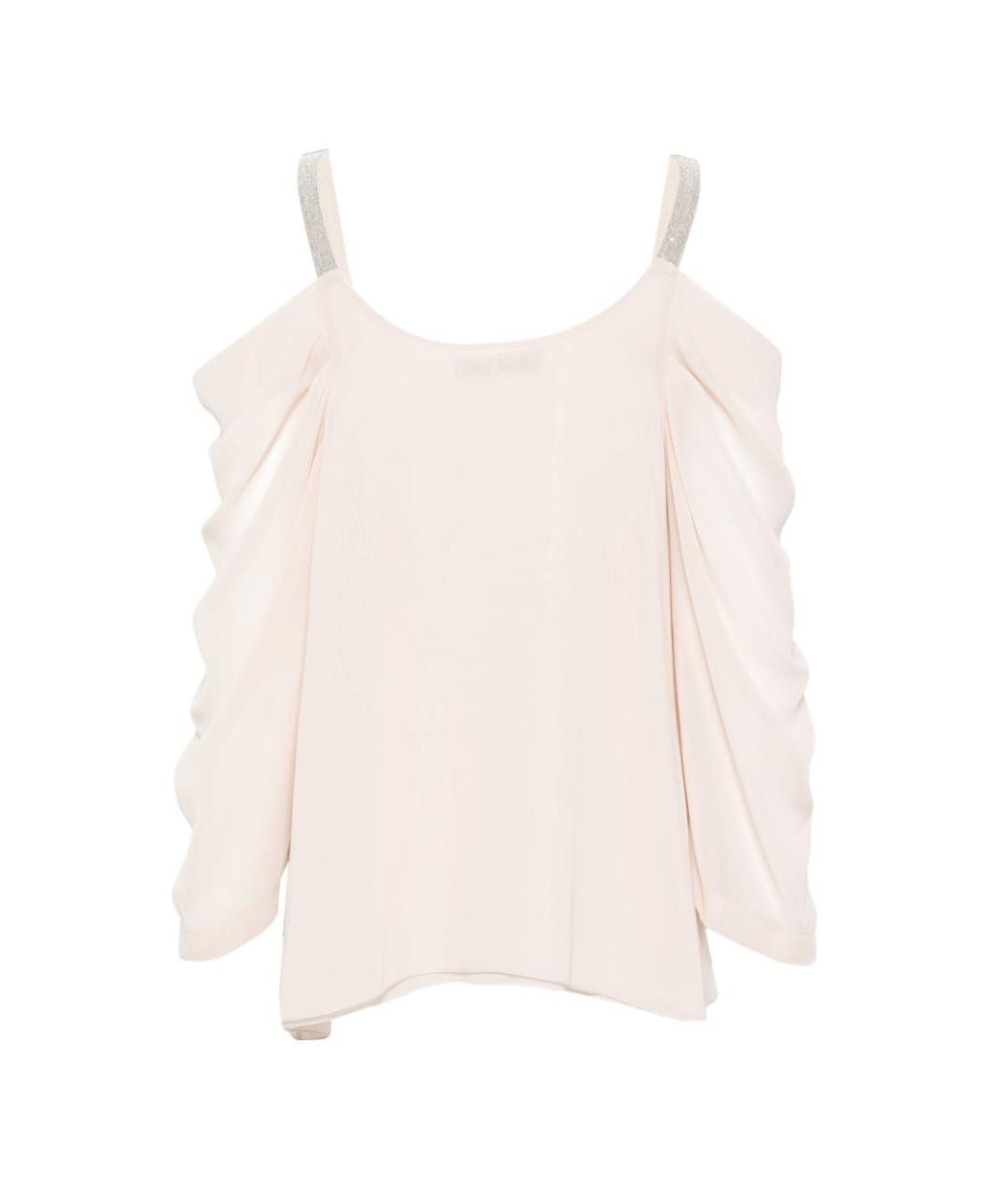 D.EXTERIOR Бежевая полиэстеровая майка, фото 2