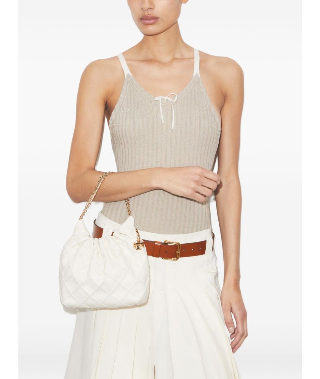 TORY BURCH Кожаная сумка через плечо, фото 3