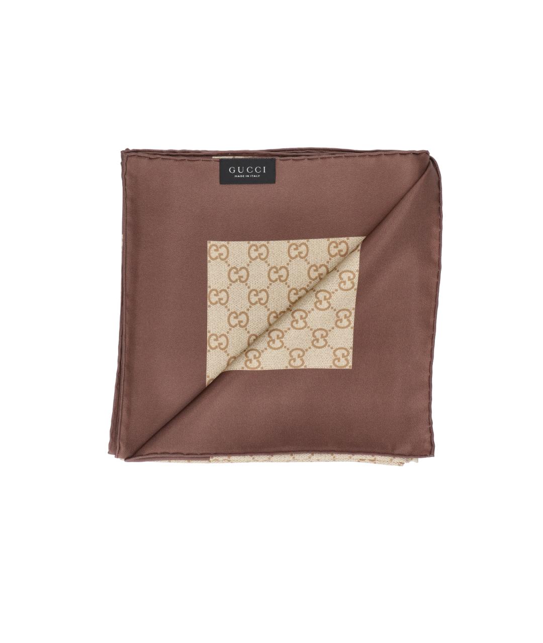 GUCCI Мульти шелковый шарф, фото 2