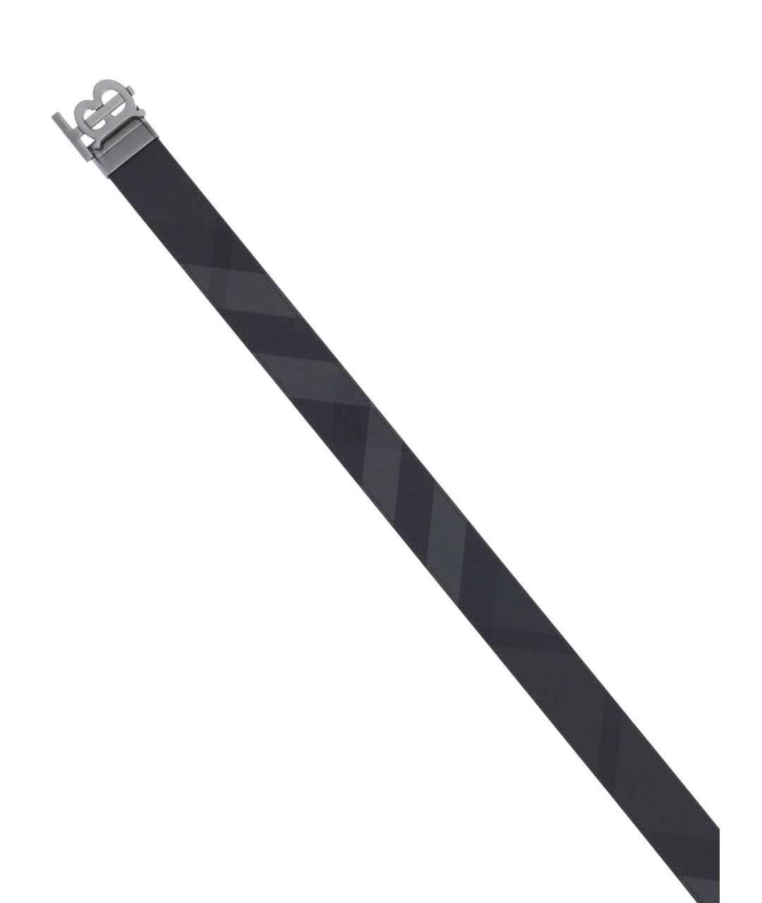 BURBERRY Черный ремень, фото 3