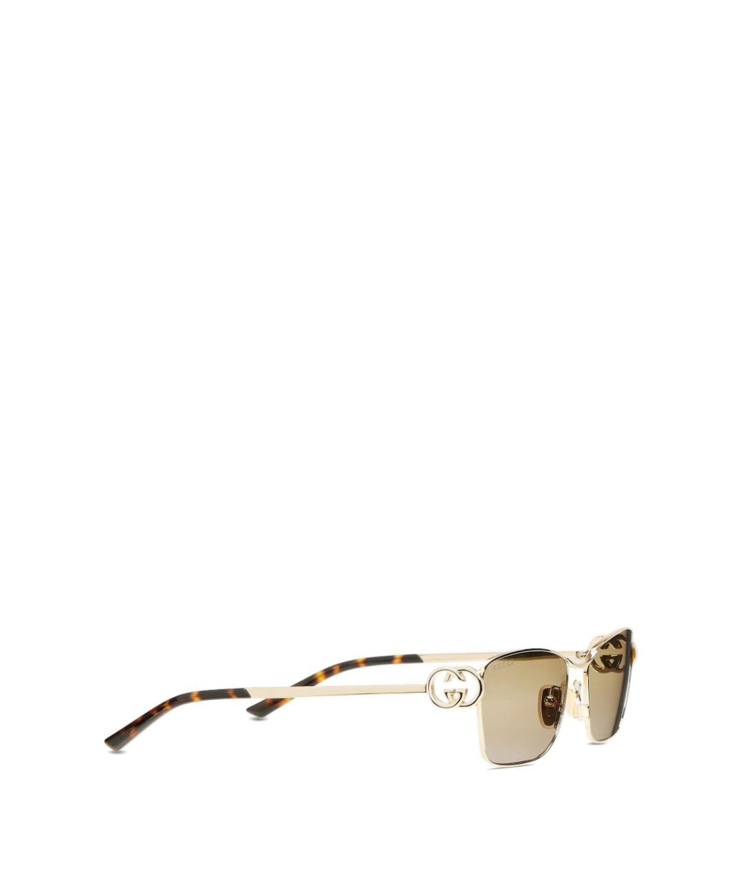 GUCCI Металлические солнцезащитные очки, фото 2